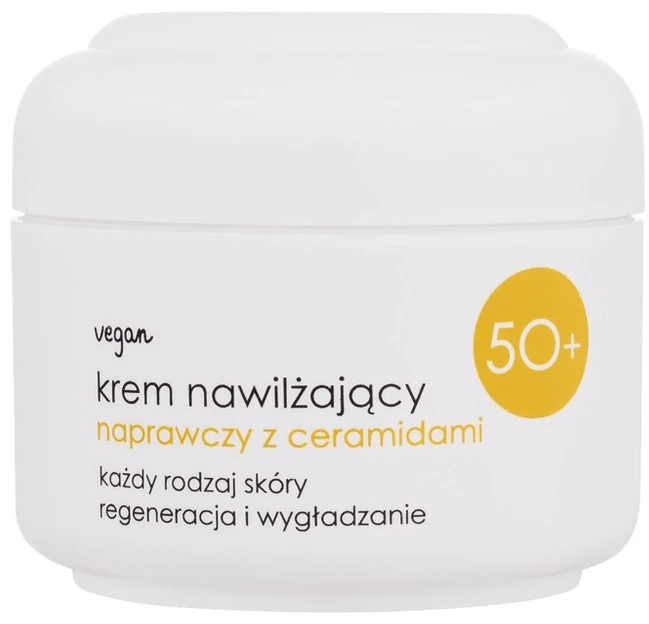 Ziaja 50+ Moisturizing Kreminis With Ceramides Day Kreminis