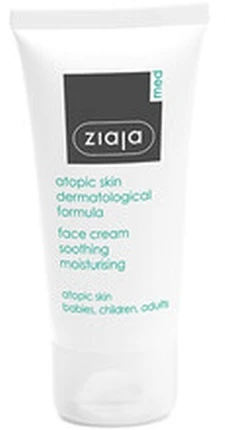 Ziaja Soothing moisturizing face cream for atopic skin Face Kreminis 50 ml