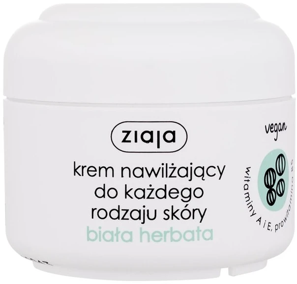 Ziaja Baltas Tea Moisturizing Face Kreminis Day Kreminis