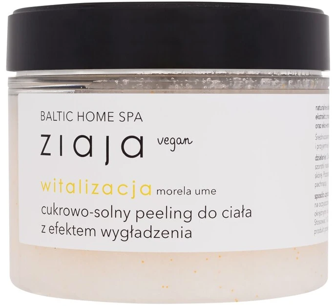 Ziaja Baltic Home Spa Vitality Salt & Sugar kūno šveitiklis kūno šveitimas