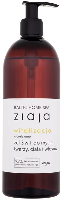 Ziaja Baltic Home Spa Vitality Dušo želė & Šampūnas 3 in 1 Dušo želė