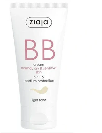 Ziaja Bb kremas normaliai, sausai ir jautriai odai Spf15 Natural 50ml