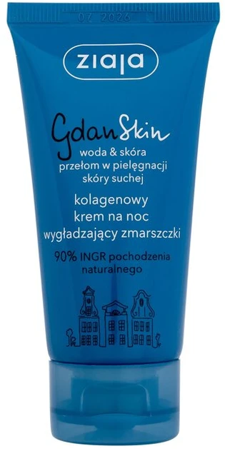 Ziaja GdanSkin Collagen Night Kreminis Night Skin Kreminis