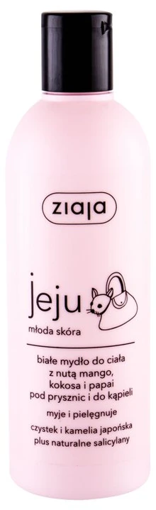 Ziaja Jeju Baltas Dušo želė Dušo želė moterims, 300 ml