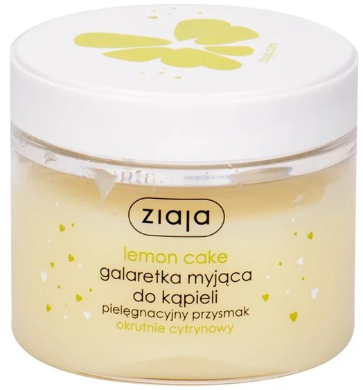 Ziaja Bath Wash Jelly Lemon Cake (Bath Jelly Soap) 260 ml