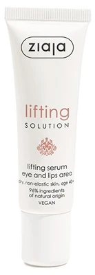 Ziaja Lifting Solution serumas akims ir lūpoms (Lifting Serum) 30 ml