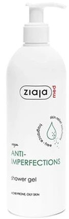 Ziaja Kūno valomasis gelis Med Anti-Imperfections dušo gelis 400 ml