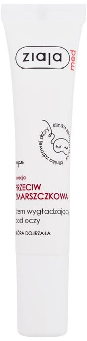 Ziaja Med Anti-Wrinkle Treatment Smoothing Paakių kremas moterims, 15 ml