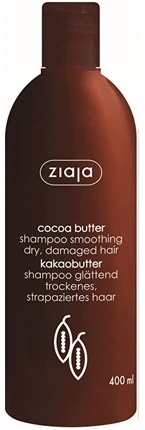 Ziaja Šampūnas, glotninantis su kakavos sviestu, 400 ml.