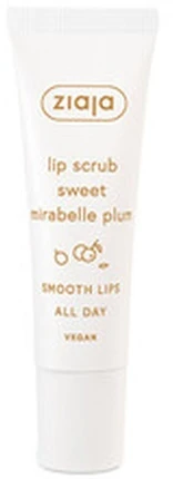 Ziaja Sweet Mirabelle Plum Sugar lūpų šveitiklis, 12 ml