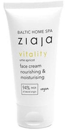 Ziaja Kremas veidui Drėkinamasis ir maitinamasis Baltic Home Spa Vitality, 50 ml