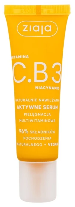 Ziaja Vitamin C.B3 Niacinamide Active Face Serum Skin Serum