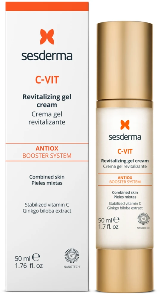 Sesderma C-VIT gaivinamasis veido gelinis kremas, 50 ml