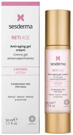 Sesderma Reti-Age Gel Kreminis gelinis kremas, 50 ml