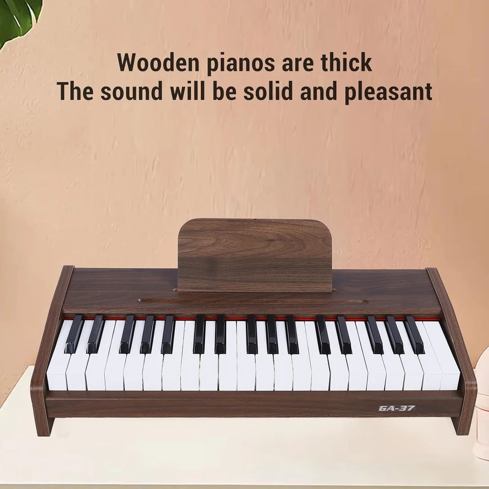 37 klavišų mini pianino klaviatūra, elektroninis pianinas, mini skaitmeninis pianino klaviatūra, sintezatorius, mini pianinas, mini klavišiniai, mažas elektroninis pianinas