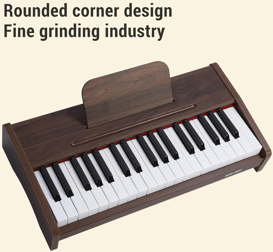 37 klavišų mini pianino klaviatūra, elektroninis pianinas, mini skaitmeninis pianino klaviatūra, sintezatorius, mini pianinas, mini klavišiniai, mažas elektroninis pianinas