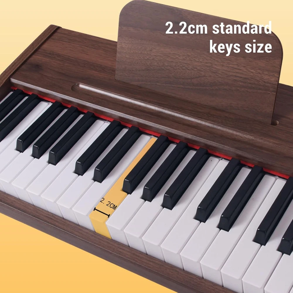 37 klavišų mini pianino klaviatūra, elektroninis pianinas, mini skaitmeninis pianino klaviatūra, sintezatorius, mini pianinas, mini klavišiniai, mažas elektroninis pianinas