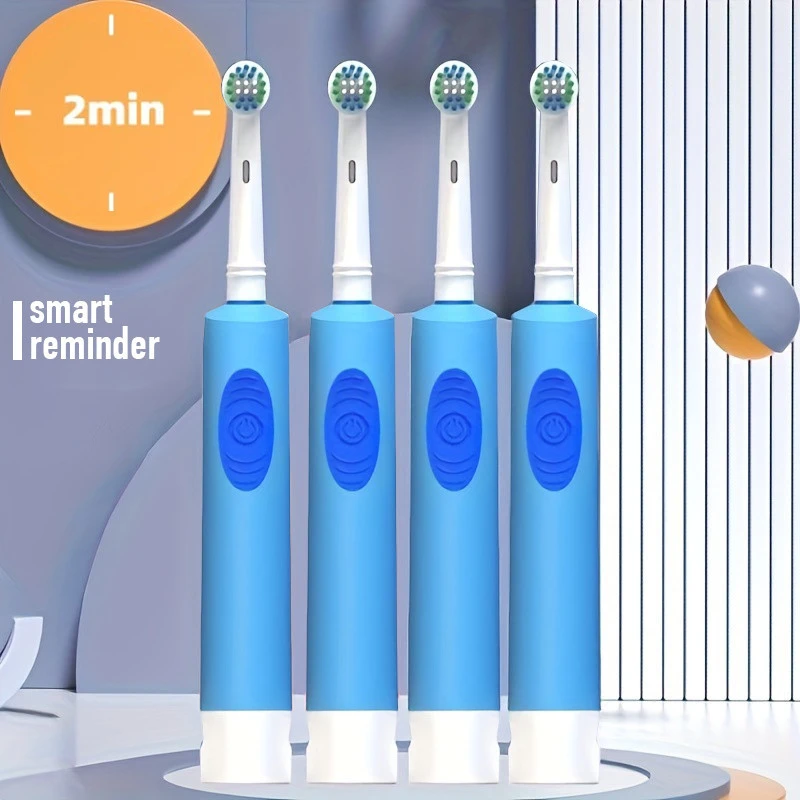 Elektrinis dantų šepetėlis, mėlynas, įkraunamas dantų šepetėlis, automatinis dantų šepetėlis, elektrinė dantų šepetėlė, elektrinis šepetėlis dantims