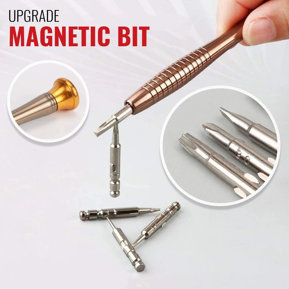 Magnetinių atsuktuvų rinkinys 25 viename, daugiafunkcis magnetinis atsuktuvas, magnetinių antgalių atsuktuvų komplektas, mini atsuktuvų rinkinys su antgaliais, precizinis magnetinis atsuktuvų rinkinys