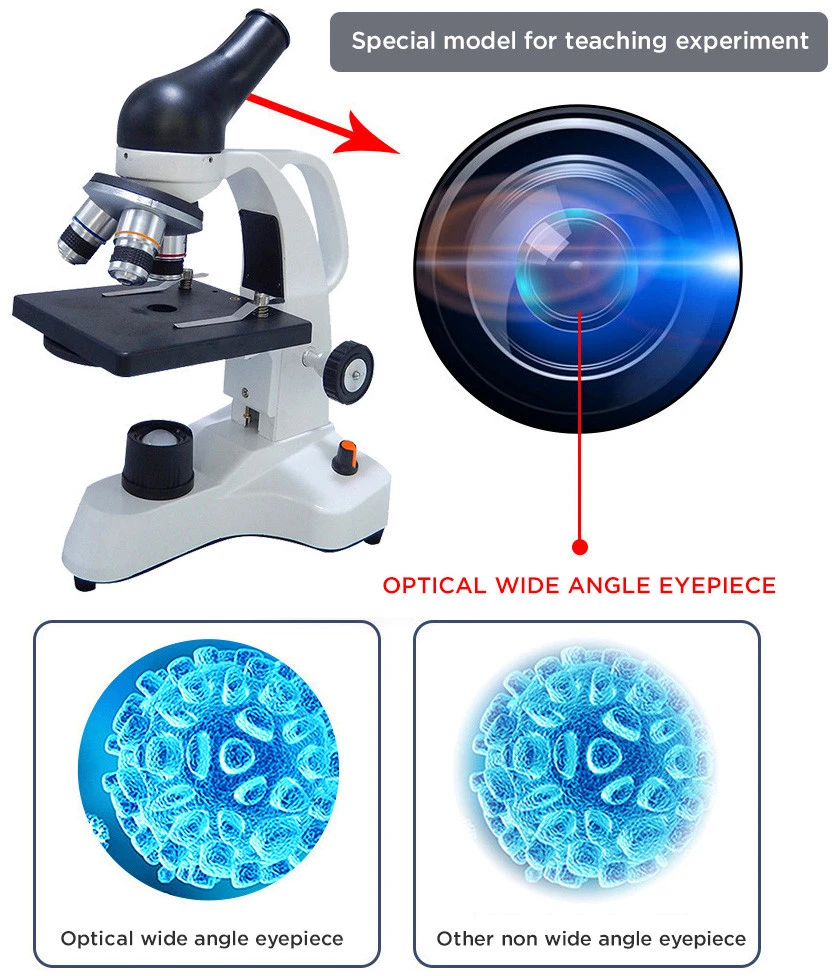 Profesionalus biologinis mikroskopas, 640x, profesionalus mikroskopas, biologinis mikroskopas, 640x mikroskopas
