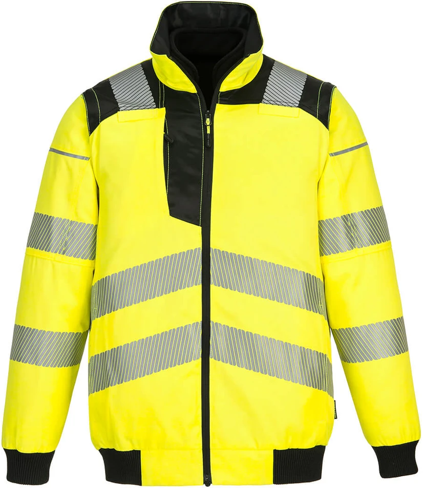 3 viename Pilot striukė Portwest PW302, Dydis: XXL, Pw spalvos: Geltona/Juodas