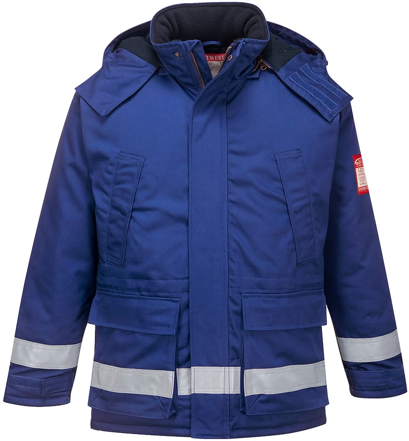 Antistatinė žieminė striukė Portwest FR59, Dydis: XL, Pw spalvos: Royal Mėlyna