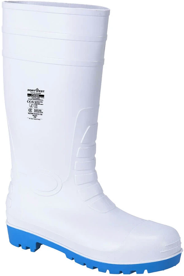 Apsauginiai guminiai PORTWEST FW95 botai S5, Dydis: 47, Pw spalvos: Baltas