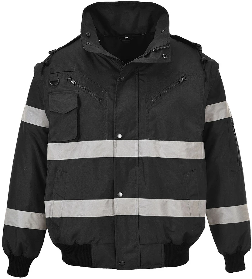 Bomber striukė 4 viename Portwest S435, Dydis: XXL, Pw spalvos: Juodas