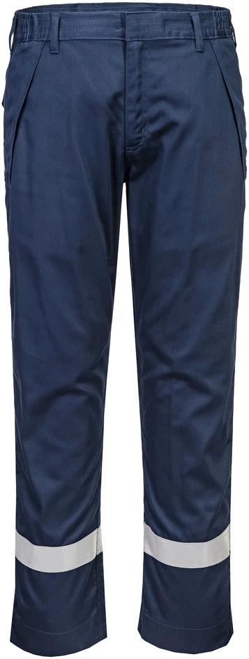 Cheminėms medžiagoms PORTWEST FR417 atsparios kelnės, Dydis: 46, Pw spalvos: Navy