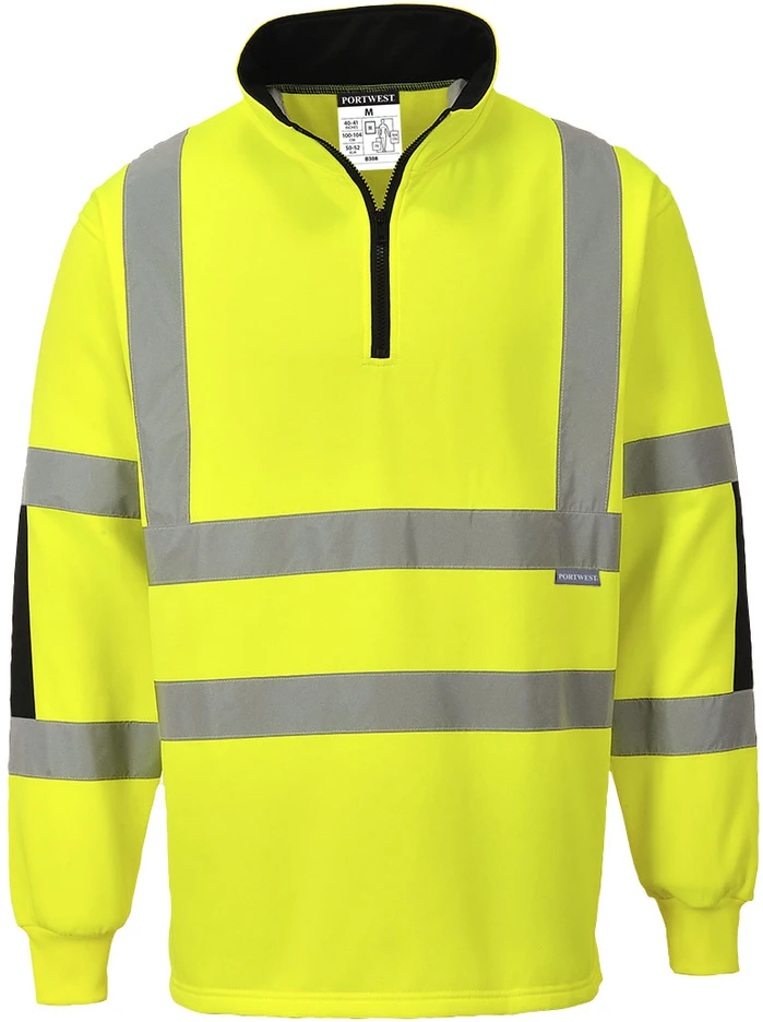 Darbinis džemperis PORTWEST B308, Dydis: 4XL, Pw spalvos: Geltona