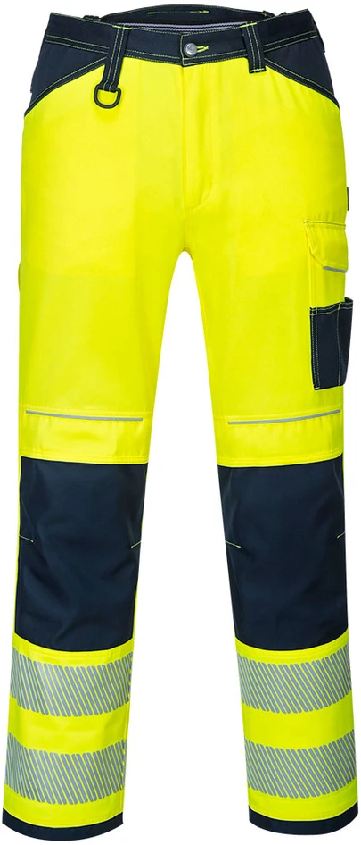 Darbo kelnės PORTWEST PW340, Dydis: 46, Pw spalvos: Geltona/Navy