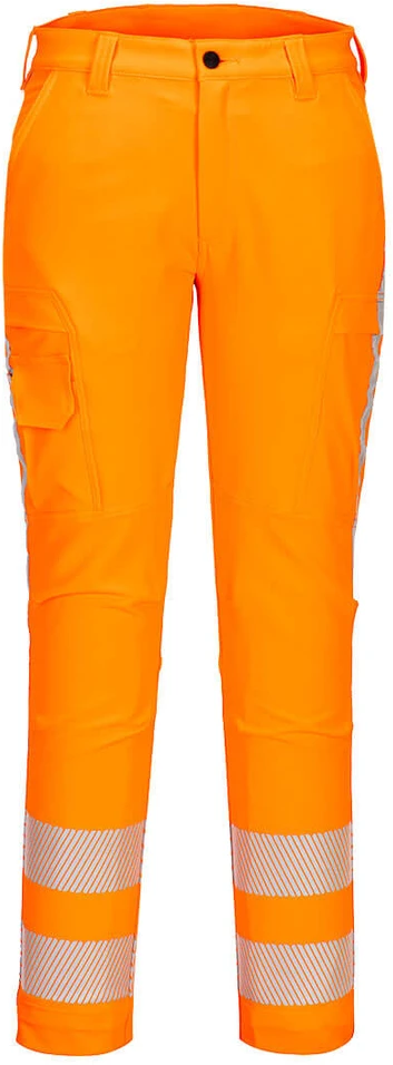 Darbo kelnės Portwest R440, Dydis: 48E, Pw spalvos: Oranžinis