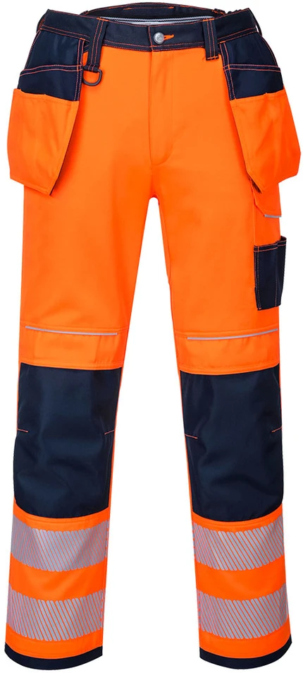 Darbo kelnes Portwest T501, Dydis: 41, Pw spalvos: Oranžinis/Navy Short