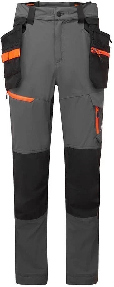 Darbo PORTWEST EV446 kelnės su nuimamomis kišenėmis, Dydis: 36, Pw spalvos: Juodas Short