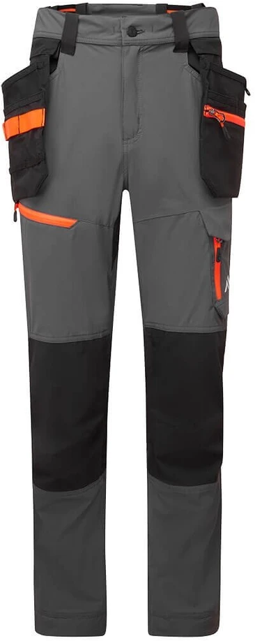 Darbo PORTWEST EV446 kelnės su nuimamomis kišenėmis, Dydis: 42, Pw spalvos: Metal Pilkas