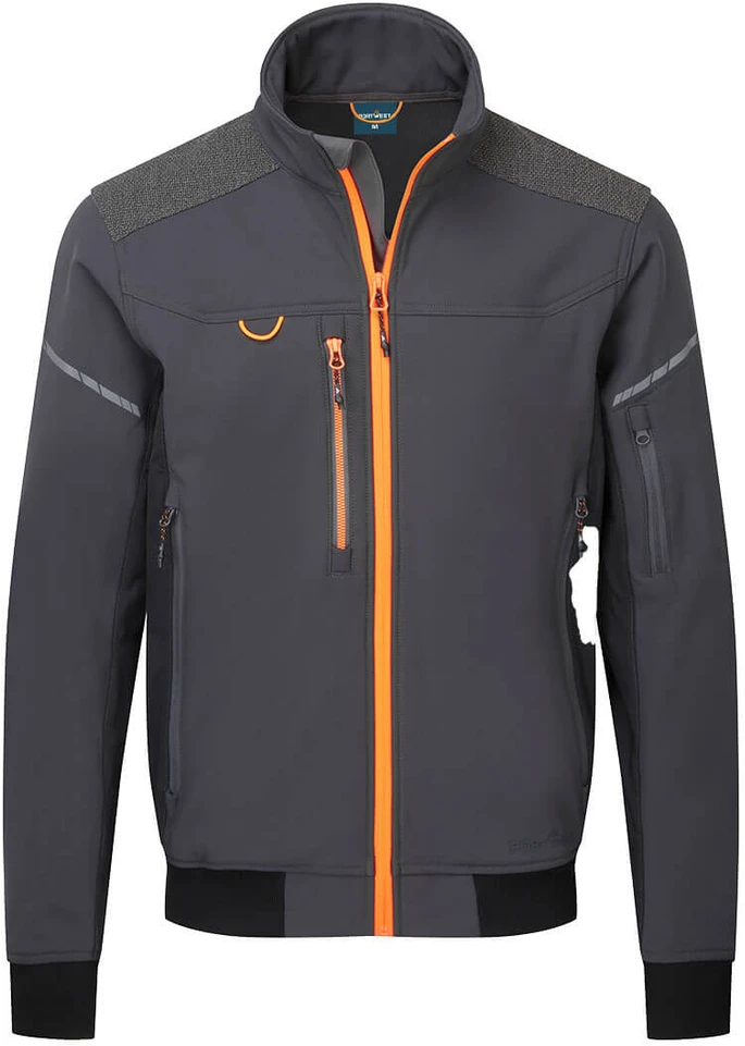 Darbo PORTWEST EV464 Softshell striukė, Dydis: L, Pw spalvos: Metal Pilkas