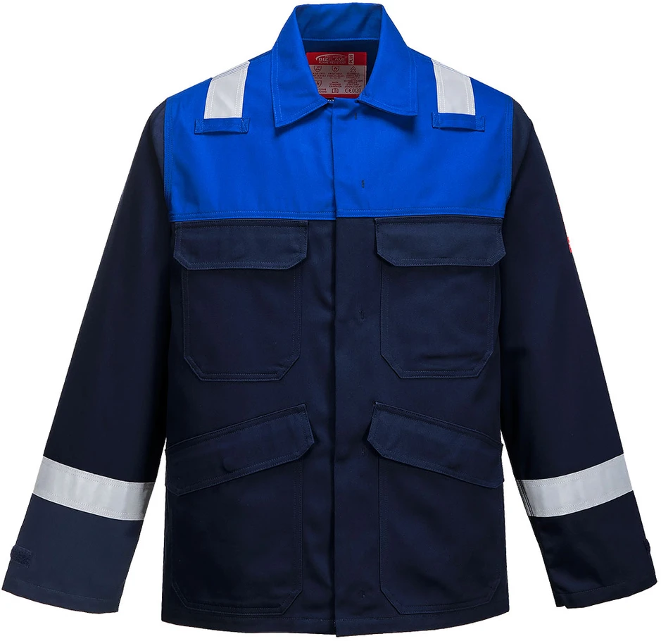Darbo švarkas Portwest FR55, Dydis: XXXL, Pw spalvos: Navy/Royal