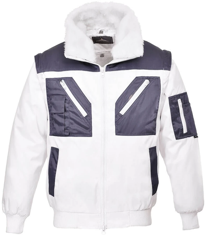Dviejų spalvų Pilot striukė PORTWEST PJ20, Dydis: XXXL, Pw spalvos: Juodas/Pilkas