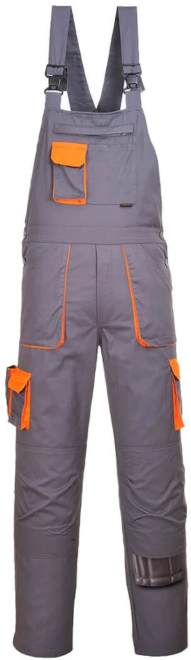 Dviejų spalvų puskombinezonis Portwest TX12, Dydis: XXXL, Pw spalvos: Pilkas