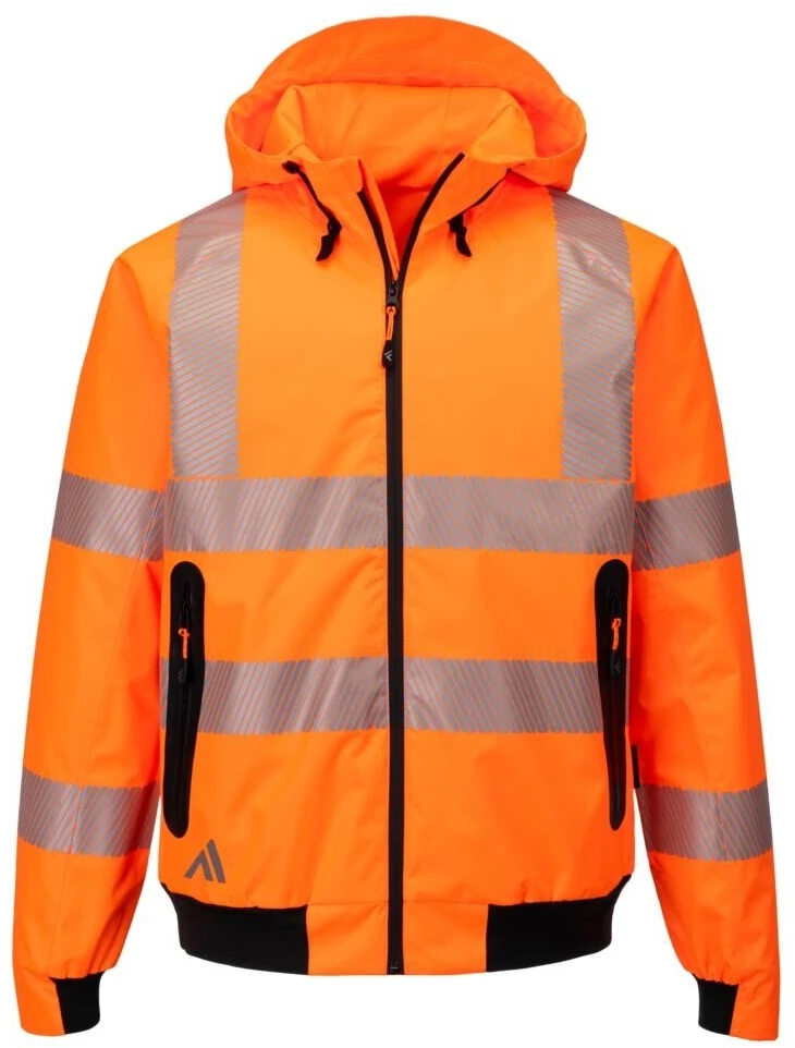 Gerai matoma PORTWEST KX315 striukė nuo lietaus, Dydis: XXXL, Pw spalvos: Oranžinis