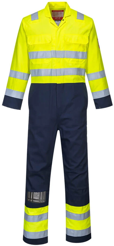 Gero matomumo antistatinis kombinezonas Portwest BIZ7, Dydis: 4XL, Pw spalvos: Geltona/Navy