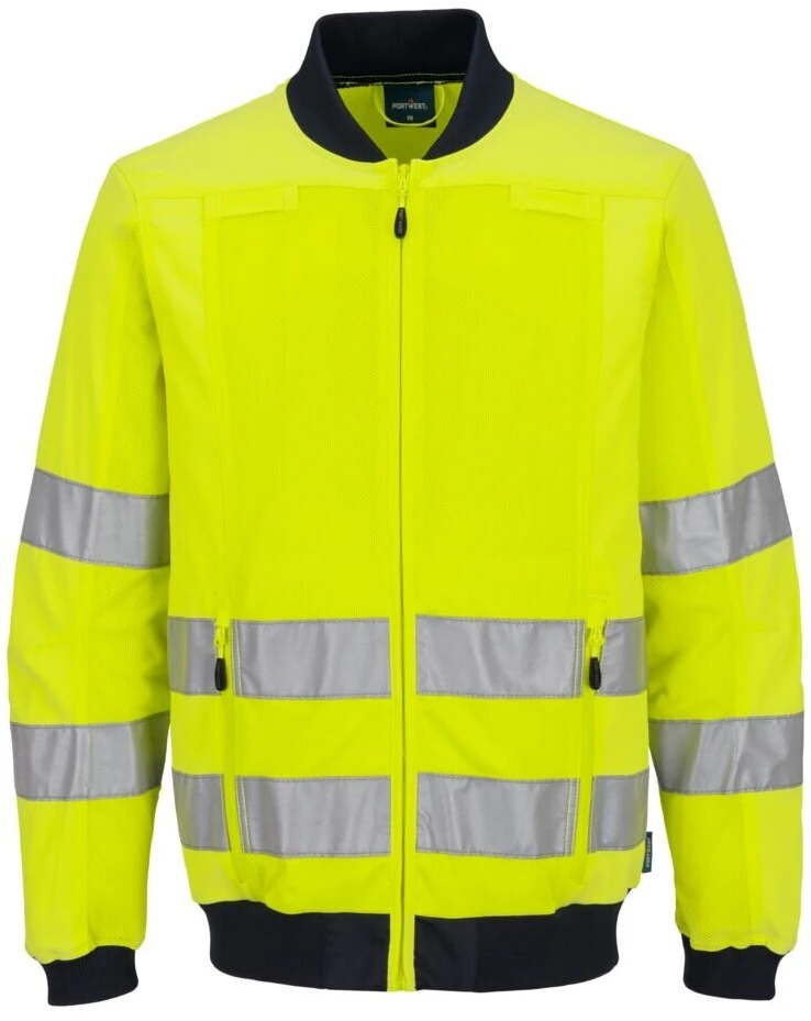Gero matomumo atspari vandeniui PORTWEST T164 striukė , Dydis: 6XL, Pw spalvos: Geltona/Navy