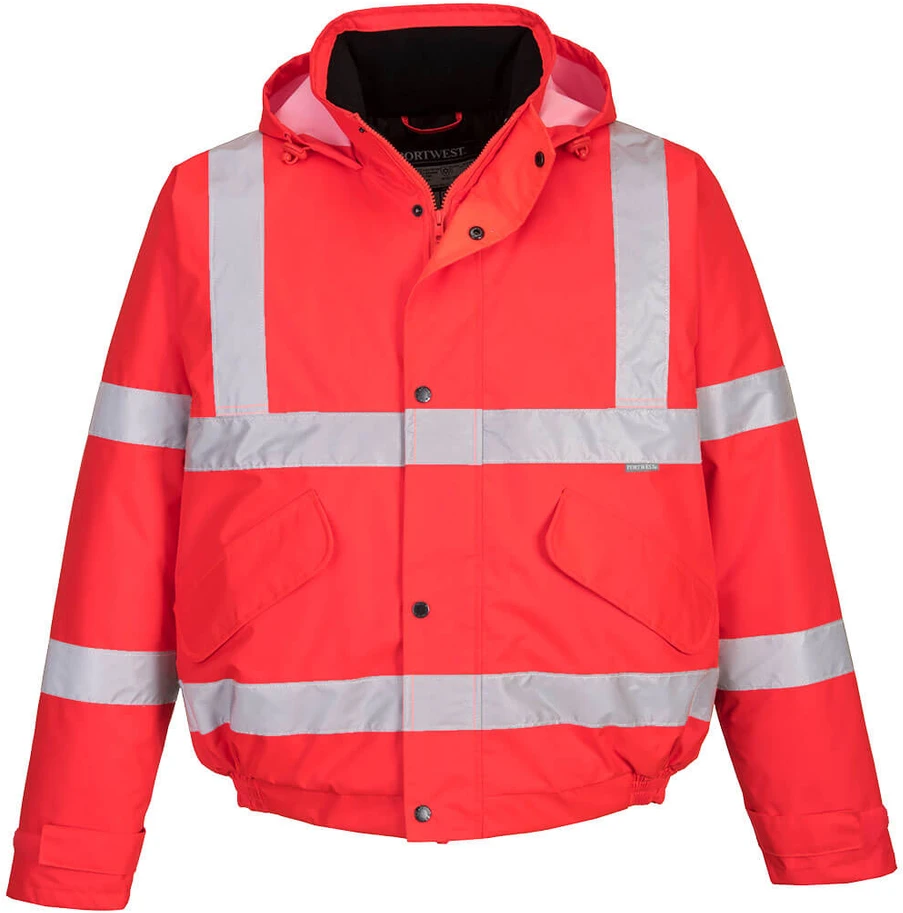 Gero matomumo Bomber striukė Portwest S463, Dydis: XXL, Pw spalvos: Raudona
