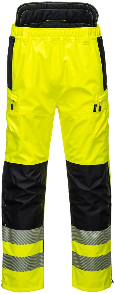 Gero matomumo darbo kelnės PORTWEST PW342, Dydis: XXXL, Pw spalvos: Geltona/Juodas