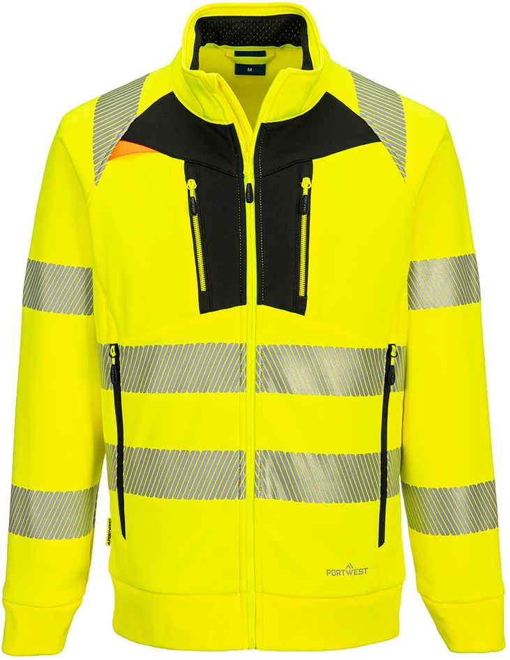 Gero matomumo džemperis Portwest DX484, Dydis: 5XL, Pw spalvos: Geltona/Juodas