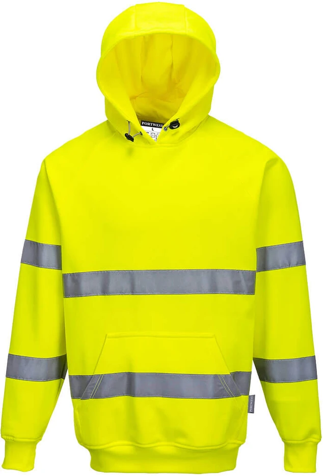 Gero matomumo džemperis su gobtuvu PORTWEST B304, Dydis: XXL, Pw spalvos: Geltona