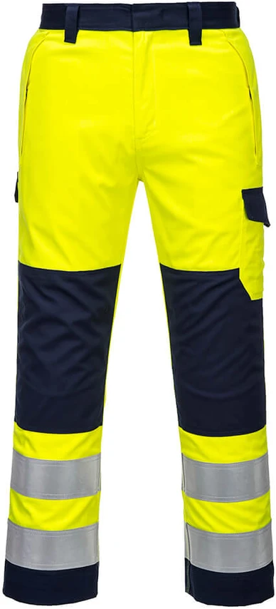 Gero matomumo kelnės Portwest MV46, Dydis: XXL, Pw spalvos: Geltona/Navy