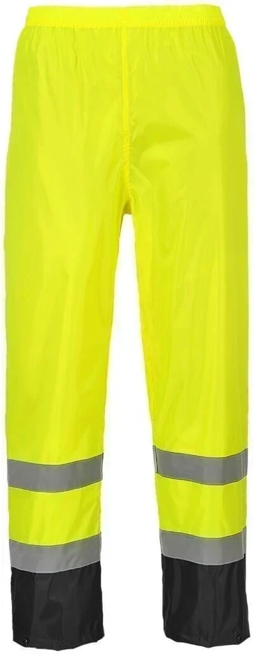 Gero matomumo klasikinės kontrastingos PORTWEST H444 kelnės nuo lietaus, Dydis: XXXL, Pw spalvos: Oranžinis/Navy
