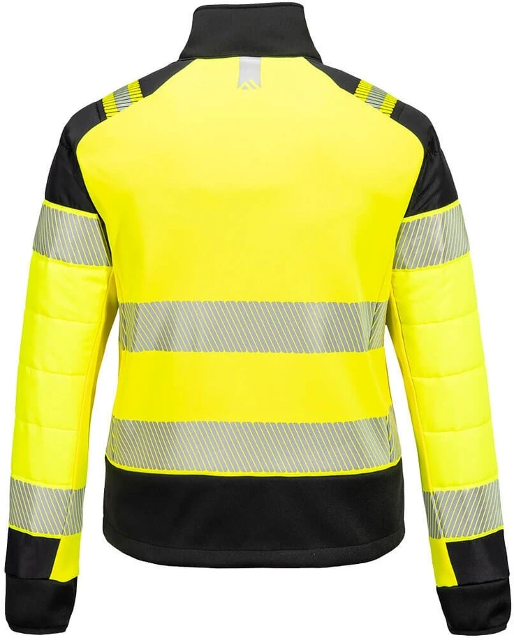 Gero matomumo moteriška PORTWEST T171 striukė, Dydis: XS, Pw spalvos: Geltona/Juodas