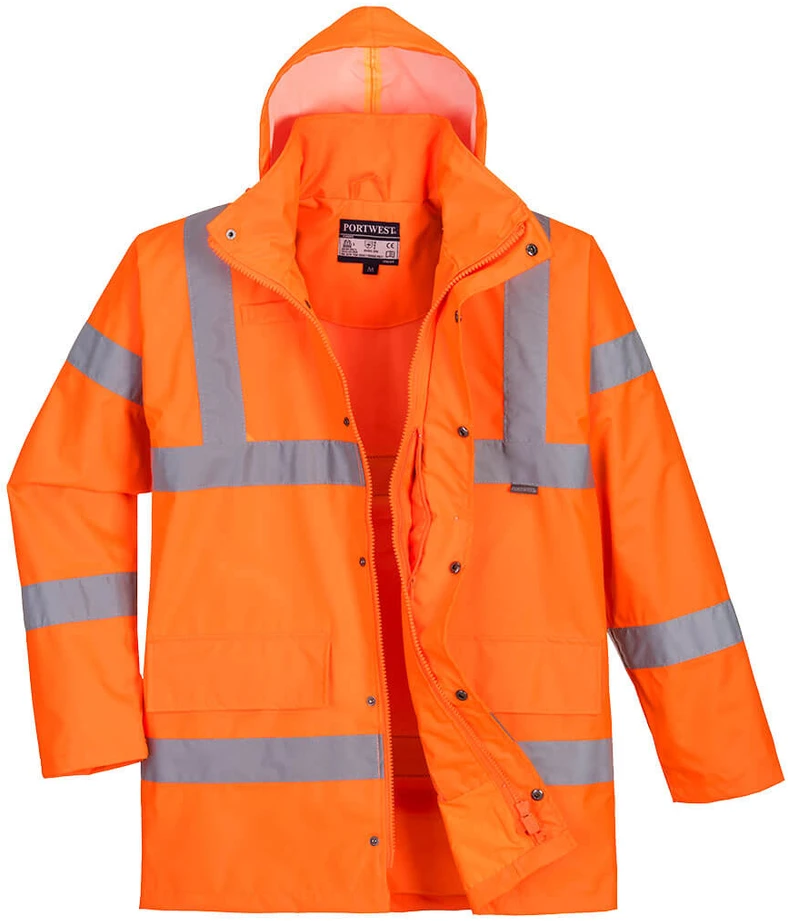 Gero matomumo orui pralaidi PORTWEST RT60 striukė, Dydis: XXXL, Pw spalvos: Oranžinis